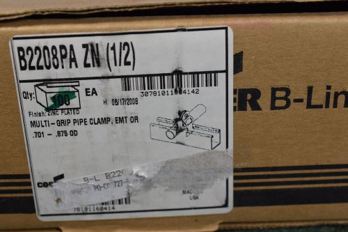 Cooper b-line b2208pazn 1/2  box of 88 for sale