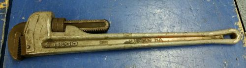 Ridgid Aluminum Pipe Wrench No.824 24&#034; Wrench