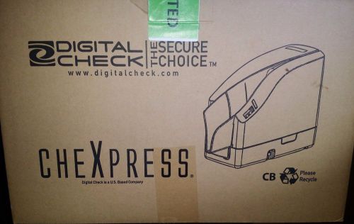 New Digital Check CheXpress 30 CX30 152000-02 Check Scanner Endorser Inkjet