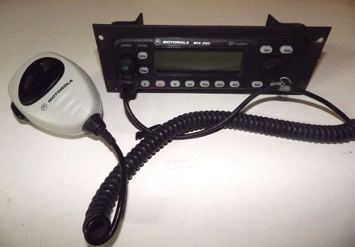 Motorola MCS2000 Mobile Radio Control Head HCN1117A with Microphone HMN4069B