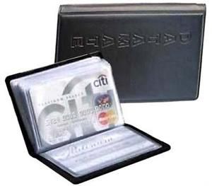 New 60 Cards Leather Office Business Name Book ID Credit Card Holder Case B12D