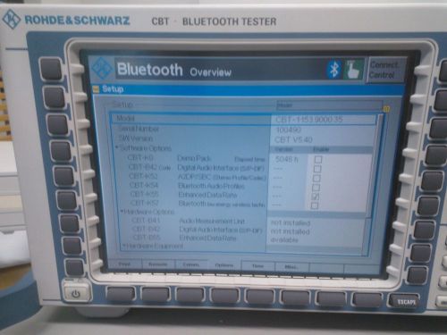 Rohde &amp; Schwarz CBT Bluetooth Tester
