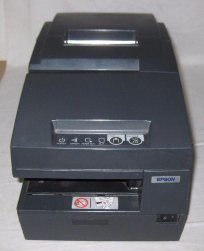Epson tm-h6000ii m147c pos receipt printer w/ micr reader for sale