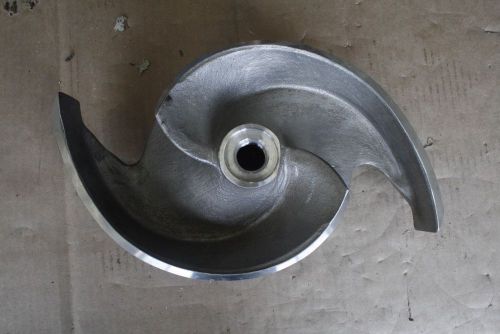 New goulds pump impeller 3175s 2 vane 4x6-14 257-101-1203 316ss for sale