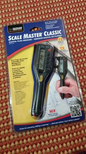 CALCULATED INDUSTRIES scale master classic digital plan measure