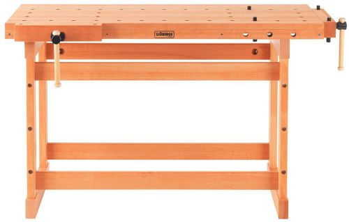 Sjobergs SJO-33445 Professional Woodworking European Beech Wood Duo Work Bench