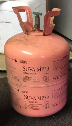 DuPont SUVA MP39 Refrigerant R-401A 30LB PARTIAL TANK WEIGHS 20LBS FREE SHIPPING