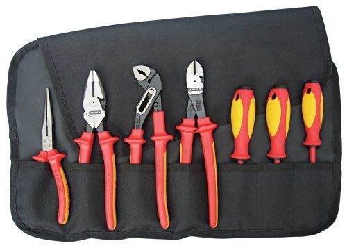 Knipex tools knipex 989826us 7-piece insulated high leverage commercial tool set for sale