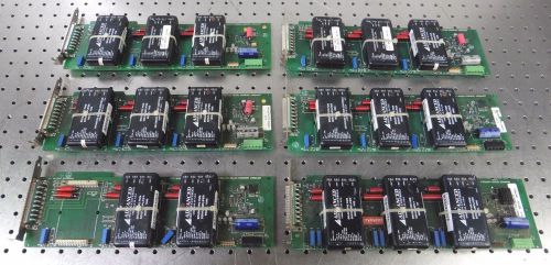 C128335 Lot 6 Advanced Motion Controls 10A8 Servo Amplifier Equipe Robot Boards