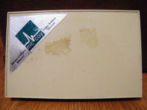 Vintage Mccoy Health Science Supply Dissecting Kit partial WYSIWYG