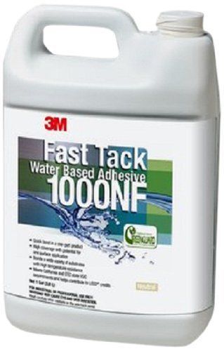 3M (1000NF) Fast Tack Water Based Adhesive 1000NF Neutral, 1 Gallon Can