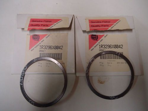 FISHER 1R3296X0042 Gasket **Lot of 2**