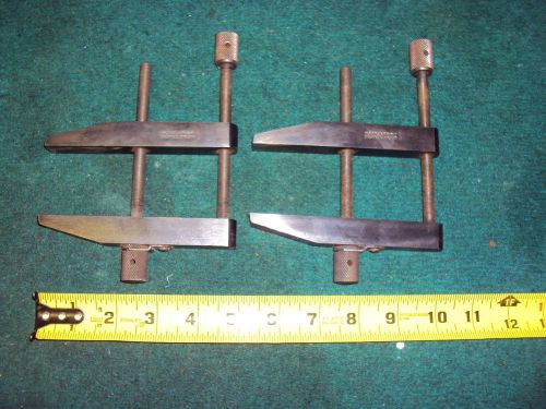 Lot of 2 Moore &amp; Wright machinist clamps toolmaker tools Sheffield