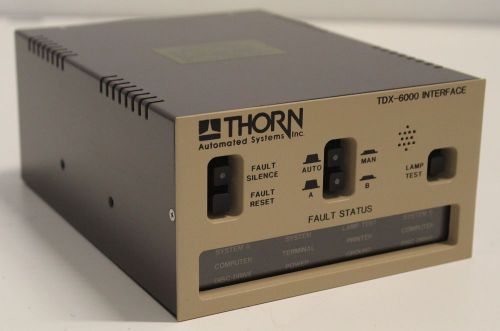 THORN AUTOMATED System TDX-6000 Interface Fire Control