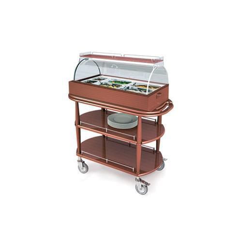 New Lakeside 70360 Appetizer Cart-Spice