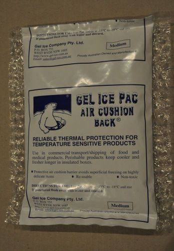 NEW GEL ICE PACKS  REUSABLE ~ 290MM X 200 MM KEEP YOUR ITEMS COLD  NON TOXIC