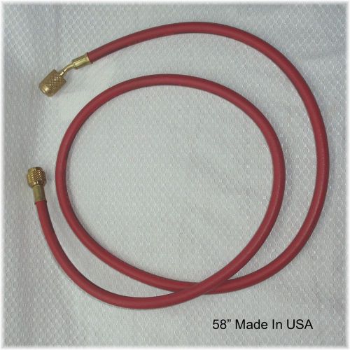 One CPS USA Built By Yellow Jacket  HAVS 1/4&#034;x 60&#034; Charging Hose RED Pro Set