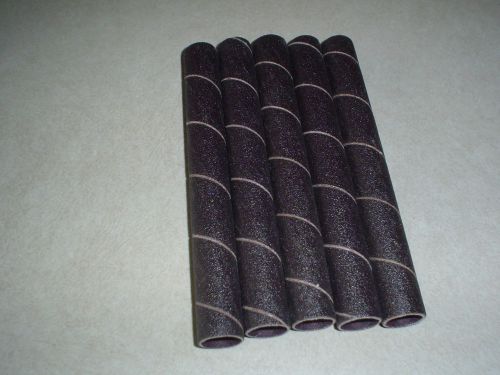 1&#034; x 4-1/2&#034; 100 aluminum oxide sanding sleeves (5 pak)