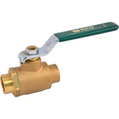 Conventional port bronze ball valve sw1-1/2&#034; watts water technologies 0407467 for sale