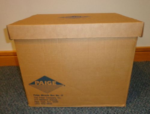 20 Count - Paige Mircle Box - Size 17 - SHIPPING and STORAGE BOXES