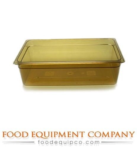 Cambro 16HP150 H-Pan™ full-size 6&#034;D amber  - Case of 6