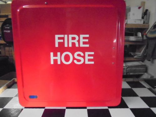 Thomas 30&#034; fire hose storage cabinet, fiberglass, 35 pounds, h&amp;w-29.25&#034;, d 11.5&#034; for sale