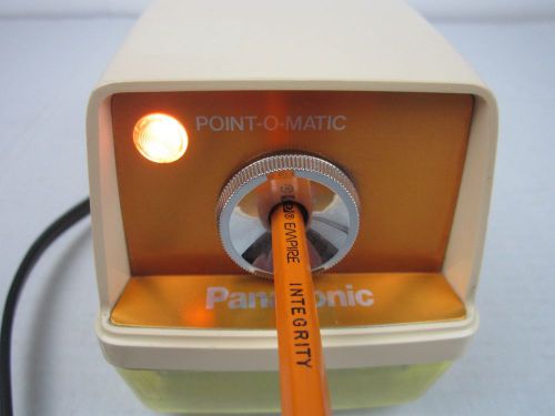 Vintage Panasonic Point O Matic KP-33N Automatic Pencil Sharpener Made in Japan