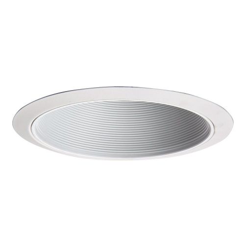 new Halo Recessed 312W 6-Inch Coilex Narrow Lamp Opening Trim with Baffle, White