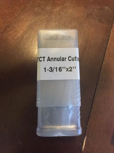 Tct annular cutter 1-3/16x2 new hogan mag drill for sale