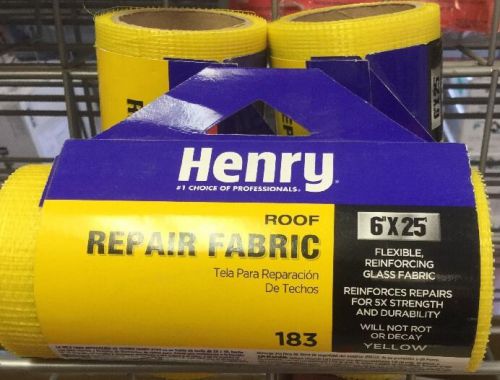 Henry Roof Repair Fabric 6&#034; X 25&#039;