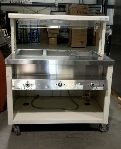 Used duke tef-46pg electric hot food serving counter for sale