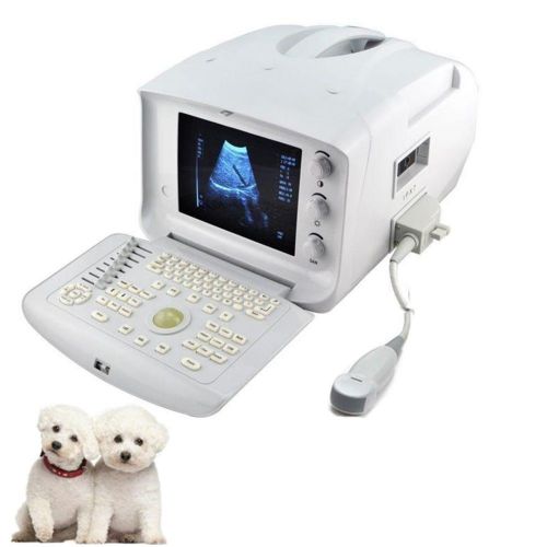Veterinary Portable Ultrasound Scanner Machine +5.0 Micro-Convex Probe +3D