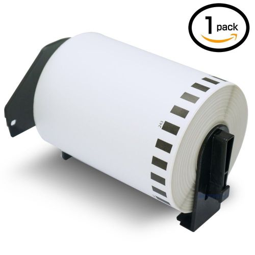 1 rolls brother-compatible dk-2243 102mm*30.43m(4&#034; x 100&#039;) continuous paper l... for sale