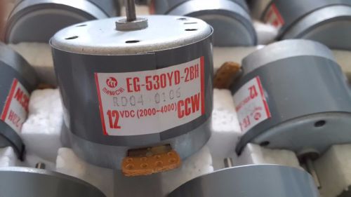 Eg-530ad-2bh 12v 2000/4000 rpm ccw (l) rotation  tape recorder spindle motor nos for sale