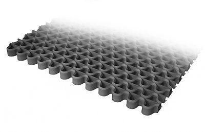 3M (S/W-ST-Black-3&#039;x5&#039;) Cushion Matting 5100, Black, 3 ft x 5 ft, Roll