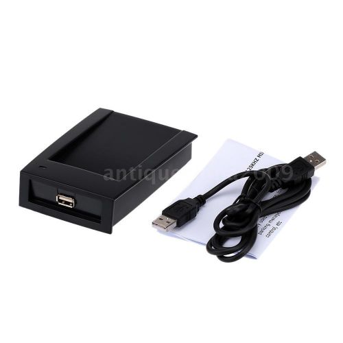 RFID 125KHz EM Card ID Reader Buzzer+LED USB Power Black Android/Win8/OTG V6H2