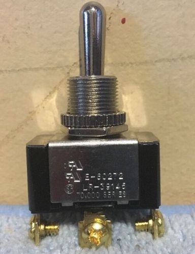 Spdt electric toggle switch 70,000 series e-60272 lr-39145 10 / 20 a 125-277 vac for sale