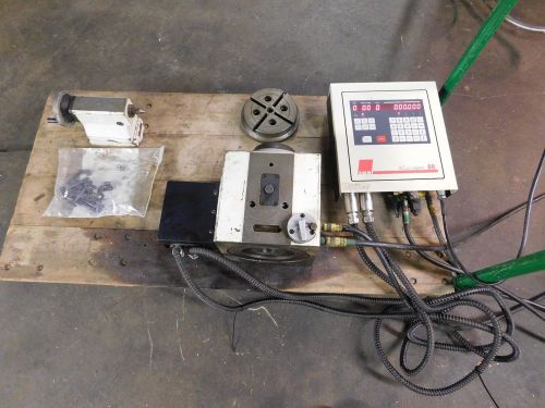 Smw rt-160 5c cnc rotary table 4th axis indexer 6.25&#034; face plate for sale