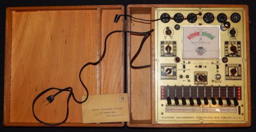 Electronic Measurements Corp, Dynamic Mutual Conductance Tube Tester