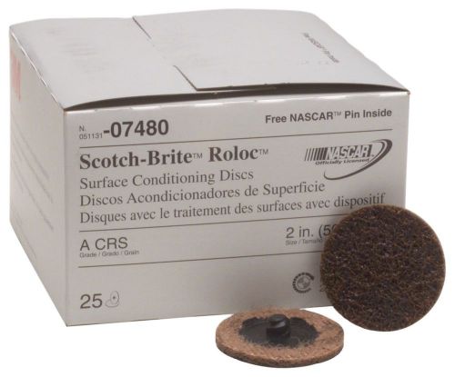 3M 07480 Roloc 2&#034; Coarse Surface Conditioning Disc