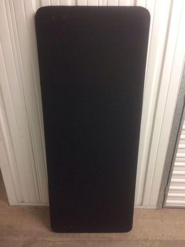 Ikea Galant Screen Divider Partition for Desk Black 63&#034; x 25&#034; Used 401.804.24