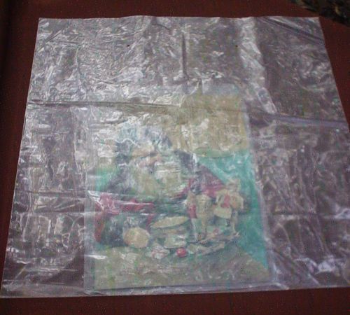 100) 27&#034;X&#034;27&#034;  3Mil Clear Lay-flat Poly Bags Open Top I HAVE 1000s OF THESE) NEW