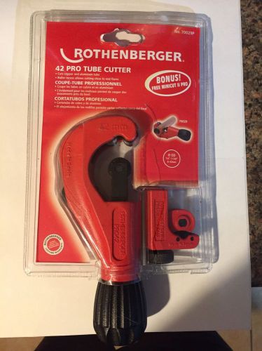 Rotherberger 42 PRO Tube Cutter 1/4 - 1 5/8 With bonus mini cut.