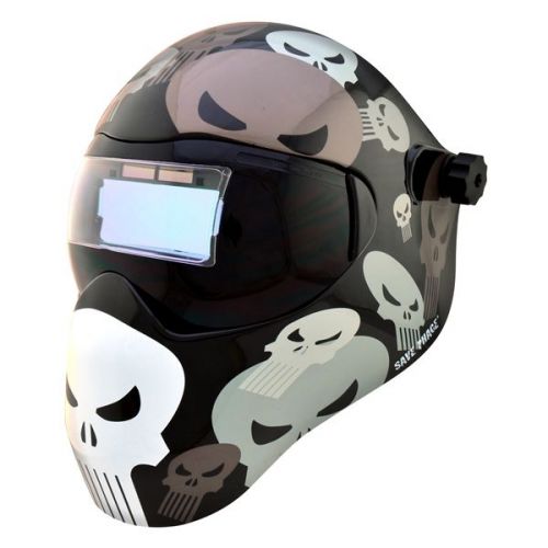 New save phace efp-f series welding helmet marvel punisher 180 4/9-13 adf lens for sale