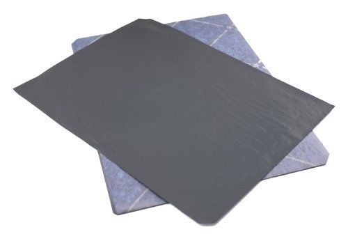 Black Carbon Paper 8.5 X 11 Inches 25 Sheets (11407) High Quality Copy Shippi Ne