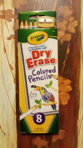 Crayola washable Dry Erase Colored Pencils