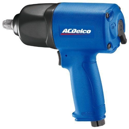 ACDelco ANI404 1/2-inch Composite Impact Wrench, 650 ft-lbs, TWIN HAMMER