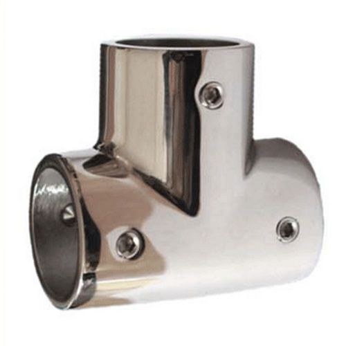 90 degree Stainless Steel Tee Joint Marine Yacht 22mm
