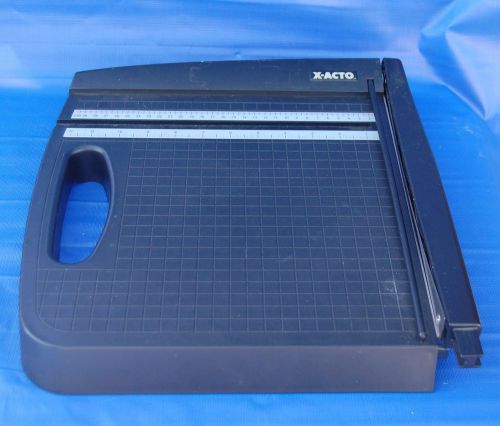 X-Acto 12&#034; Base Guillotine Style Paper Trimmer, 10 Sheet Capacity