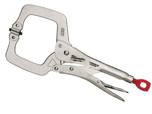 Milwaukee - torque lock™ locking c-clamp swivel pads 280mm (11in) for sale